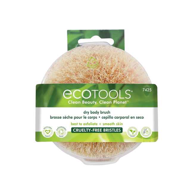 Cepillo seco EcoTools para el cuidado de la piel después de la ducha y el baño