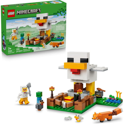 LEGO Minecraft Granja de Pollos 21585 Set Construcción 7