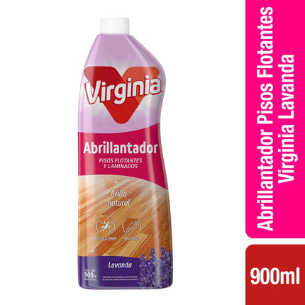 Abrillantador Pisos Flotantes Líquido Lavanda Botella, 900 ml
