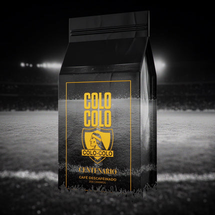Café de Colo Colo línea centenario en grano, origen Brasil