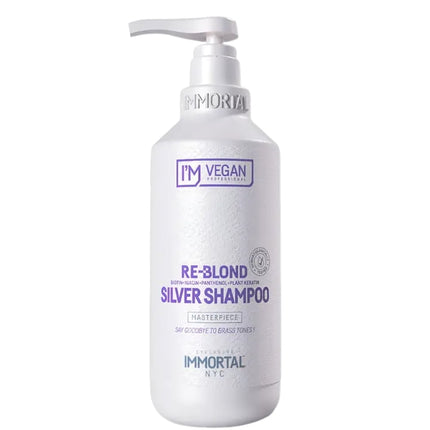 Re-bond Shampoo Silver Vegan Immortal 500 Ml