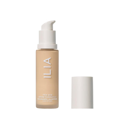 Sérum Foundation ILIA True Skin, vegano, libre de crueldad animal, Cozumel SF1.75