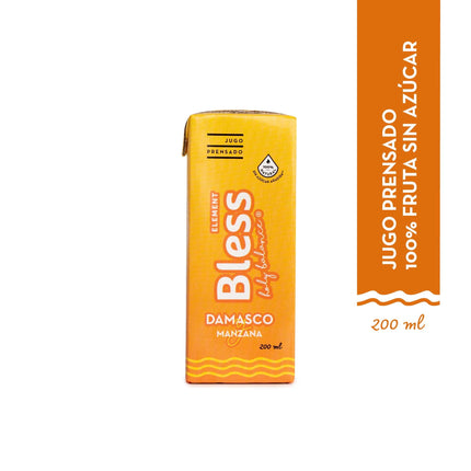 Jugo Damasco Manzana Caja, 200ml