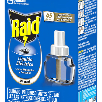 Insecticida Eléctrico Repuesto Contra Mosquitos, 32.9 ml