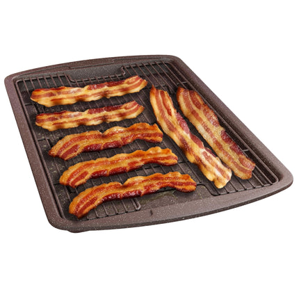 Set de bandeja para galletas Bakken-Swiss 44 x 28 cm antiadherente apto para horno