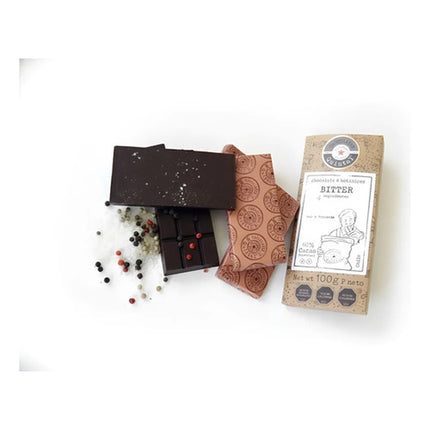 Quintal - Chocolate Bitter 60% Cacao Sal Y Pimienta - 50g