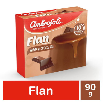 Flan Chocolate, 90 g - Ambrosoli | Apishop