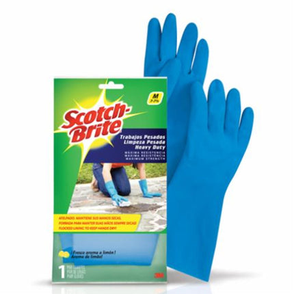Guantes trabajos pesados talla m, 1 Un