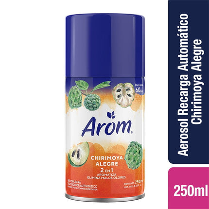 Desodorante Ambiental Aerosol Automático Chirimoya Lata, 250 ml