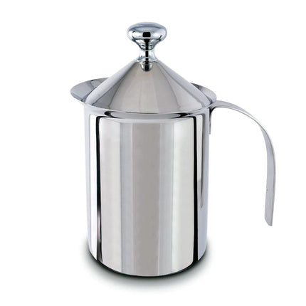 Espumador de leche Cuisinox con bomba manual de acero inoxidable 800 ml