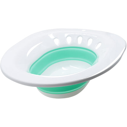 Sitz Bath RuGuo para hemorroides, cuidado posparto, color verde