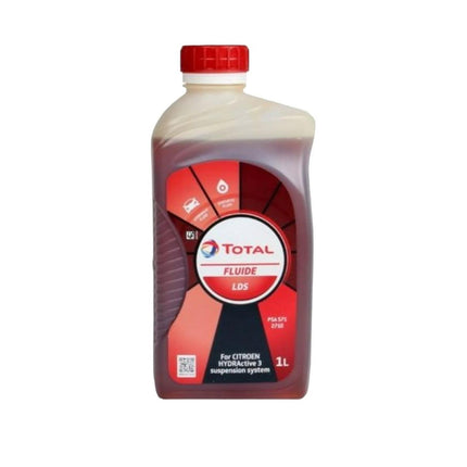 Aceite Lubricante Hidráulico Lds Sintetico Total 1lt Citroën naranja