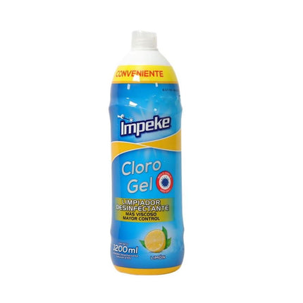 Cloro Gel Limón Botella, 1200 ml