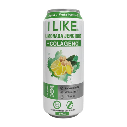 Pack X6 Jugo Natural + Colageno Limonada Jengibre 473ml