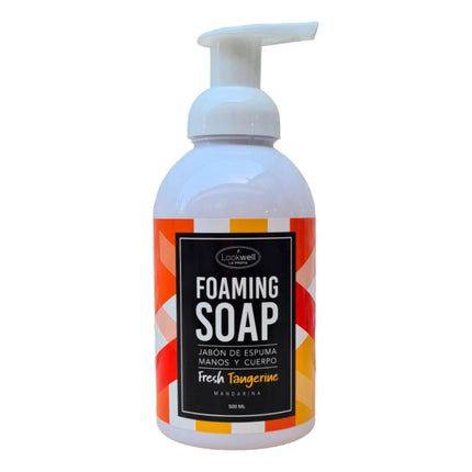 Jabón De Espuma Manos Y Cuerpo Fresh Tangerin blanco UNICO
