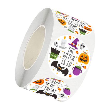 Pegatinas De Papel Para álbum De Recortes, Pegatinas De Halloween, Calcomanías Para Hornear Galletas Y Cupcakes