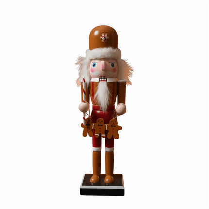 Cascanueces Temático Galleta de Jengibre 25 cm | Adorno Navideño