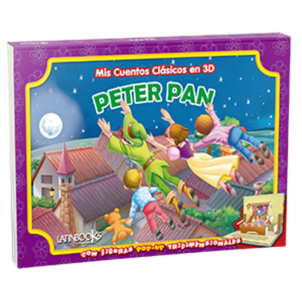 Mis cuentos clásicos en 3D - Peter Pan (Pop up) blanco