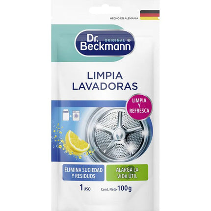 Dr. Beckmann Limpia Lavadoras en polvo 100 gr | Apishop.cl