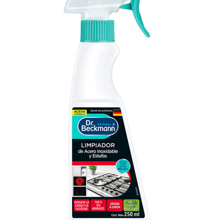 Dr. Beckmann Limpiador de Acero Inoxidable 250 cc | Apishop.cl