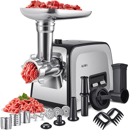 Picadora de carne ALTRA LIFE Electric 2800W con accesorios