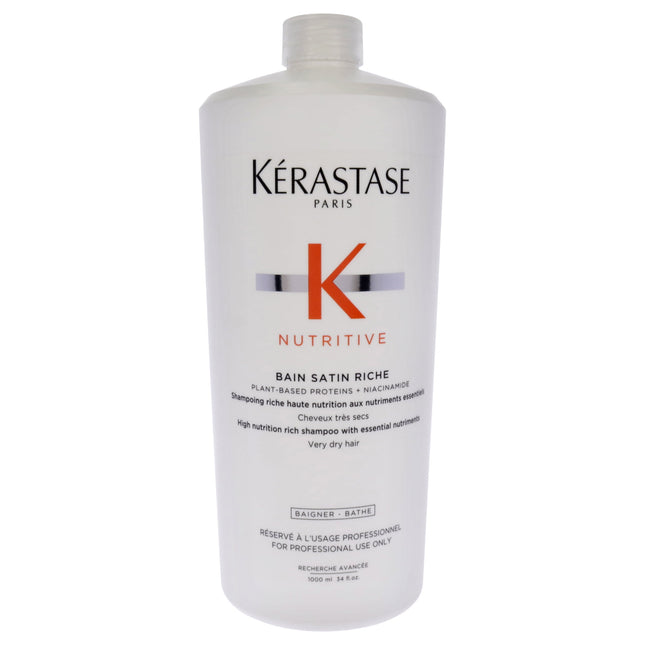 Shampoo Kerastase Nutritive Bain Satin Riche 1000ml Unisex