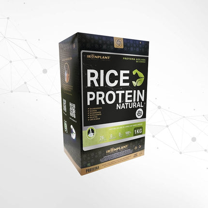 Proteína de arroz sin sabor Iron Plant 1 kilo