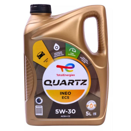 Aceite Motor 5w30 Total Ineo Ecs Fuel Economy Bidon 5 Litros Dpf