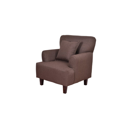 Poltrona York chocolate 75x55x92 cm