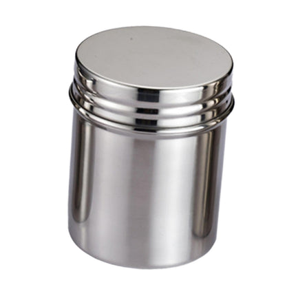 Tarro De Almacenamiento Sellado De Acero Inoxidable, Botes De Café Para Cocina, Azúcar En Polvo, 65mm X 85mm