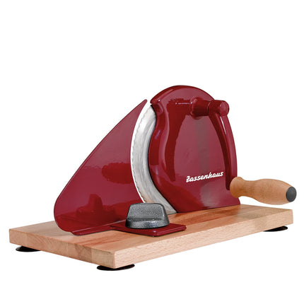 Cortador de pan Zassenhaus Classic ajustable rojo 30 x 20 cm