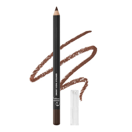 Lápiz delineador de ojos e.l.f. Smoky Kohl, duradero, vegano, marrón