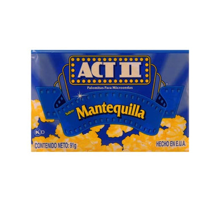Cabritas para microondas Mantequilla, 91 g