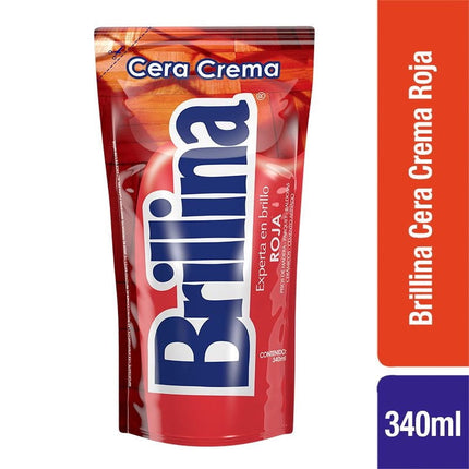 Cera Crema Rojo Doypack, 340 ml