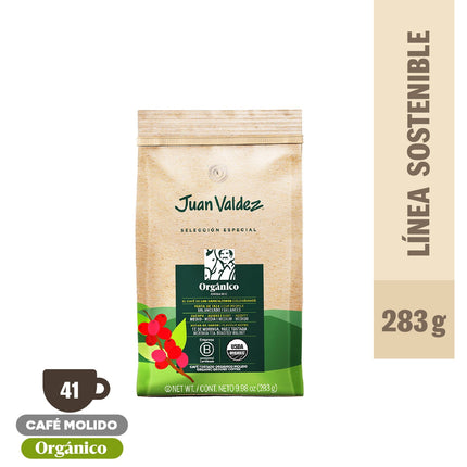 Café Molido Juan Valdez Orgánico 283 g