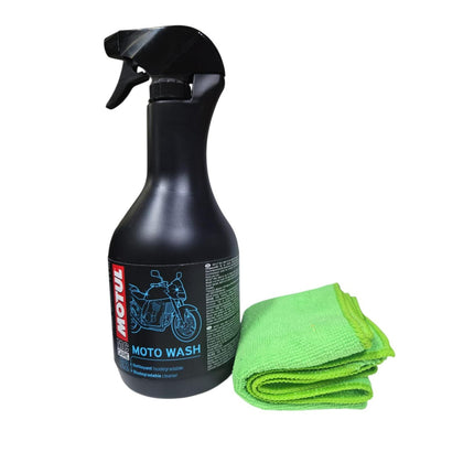 Shampoo Motowash Limpiador En Seco Motul + Paño microfibra