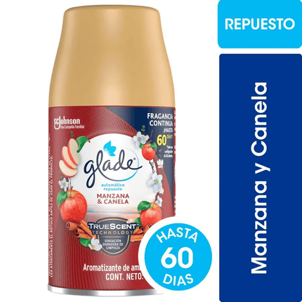 Aromatizante Ambiental Repuesto Aerosol Manzana y Canela Lata