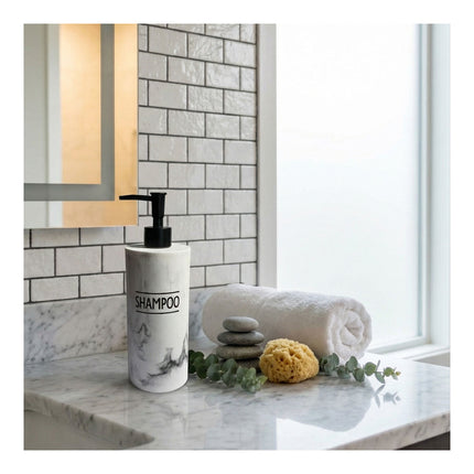 Dispensador Shampoo 23cm Poliresina , 1 pieza