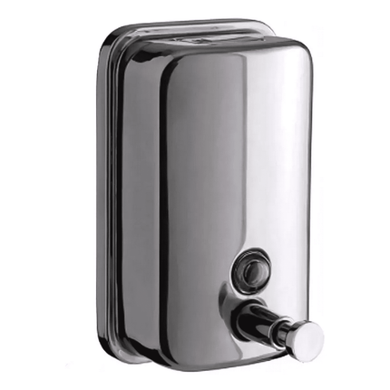 Dispensador Jabón Acero Inoxidable 500 Ml Plateado