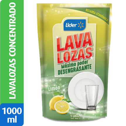 Lavalozas Líquido Limón Doypack, 1 L