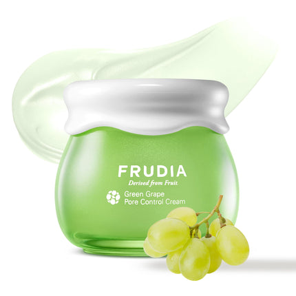 Crema facial FRUDIA Green Grape Pore Control, 60 ml, vegana