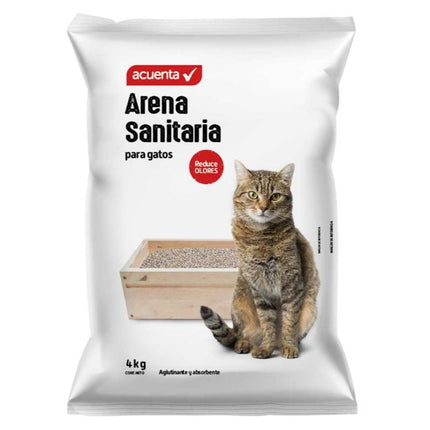 Arena Sanitaria para Gato Bolsa, 4 Kg