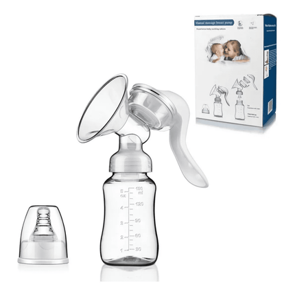 Extractor Leche Materna Manual Con Botella Mamadera