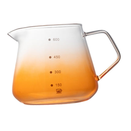 Taza De Café Expreso, Taza De Viaje, Taza De Té, Taza De Café, Bar, Restaurante, Oficina, Taza Medidora De Vidrio, Color Naranja