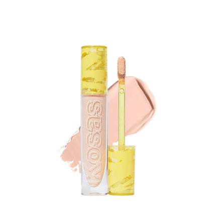 Corrector Kosas Revealer, tono de cobertura media, 3.6 C, vegano