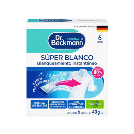 Blanqueador Intenso Bolsitas Super Blanco Caja