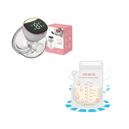 Recolector De Leche Materna Inalámbrico + 30 Bolsas