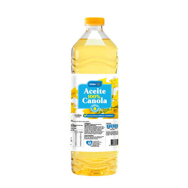 Aceite Canola Botella, 1 L | Apishop