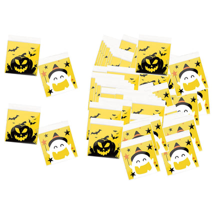 100x Bolsas Para Galletas Bolsas Para Galletas Con Autosellado Bolsas Para Dulces Para Tarjetas De Dulces Estilo B