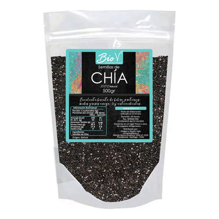 Semillas De Chia Superalimento Display 500g Bio V
